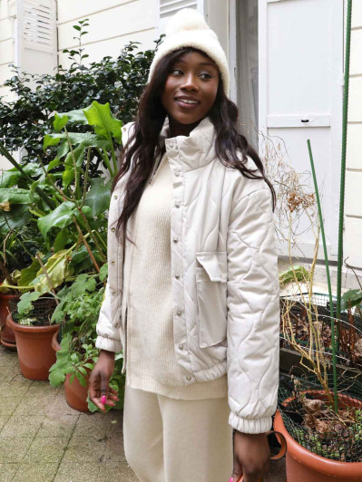 Veste matelassée style bomber