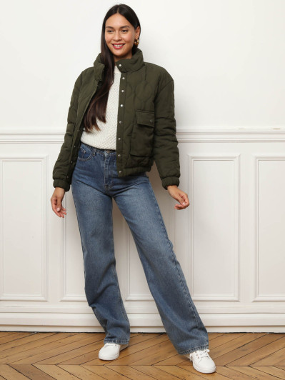 Veste matelassée style bomber