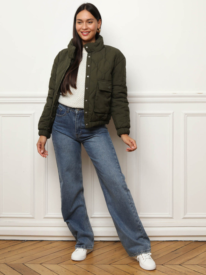 Veste matelassée style bomber