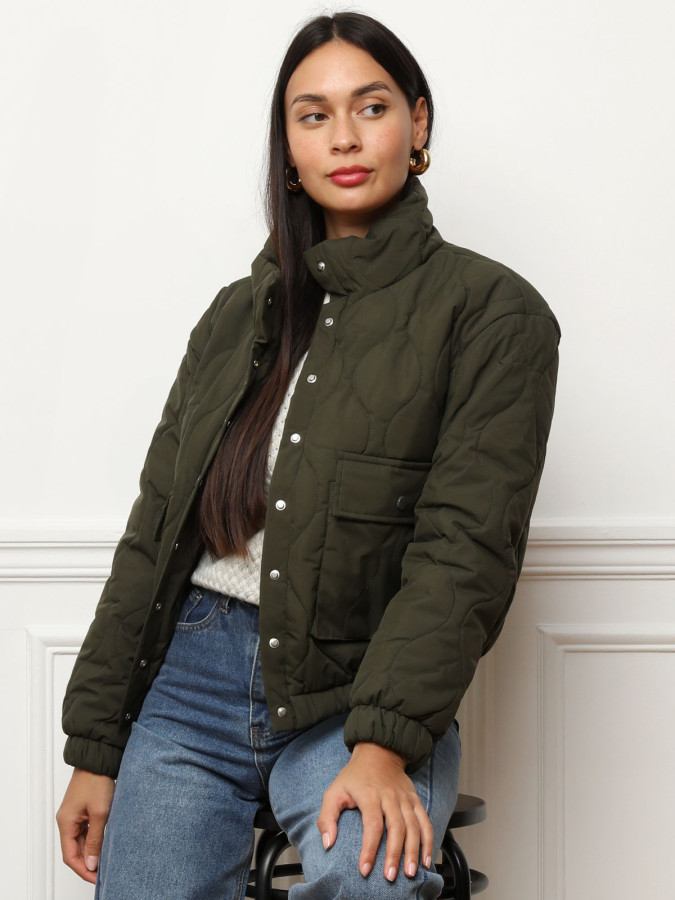 Veste matelassée style bomber