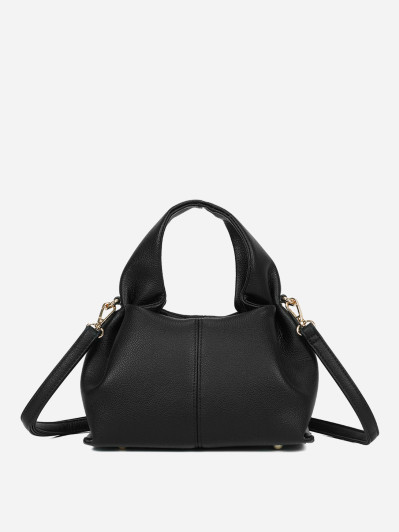 Sac à main froncé et arrondi