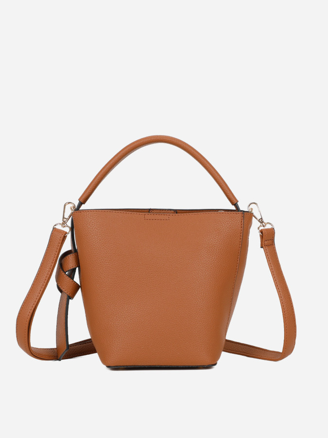 Sac seau rigide et texturé