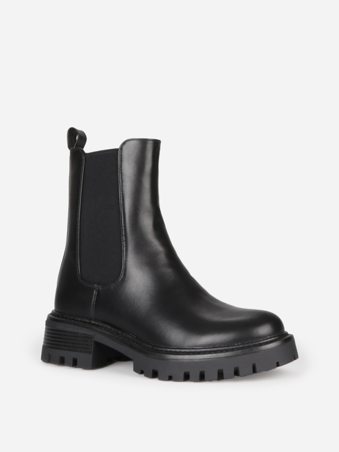 Bottines chelsea à semelle chunky