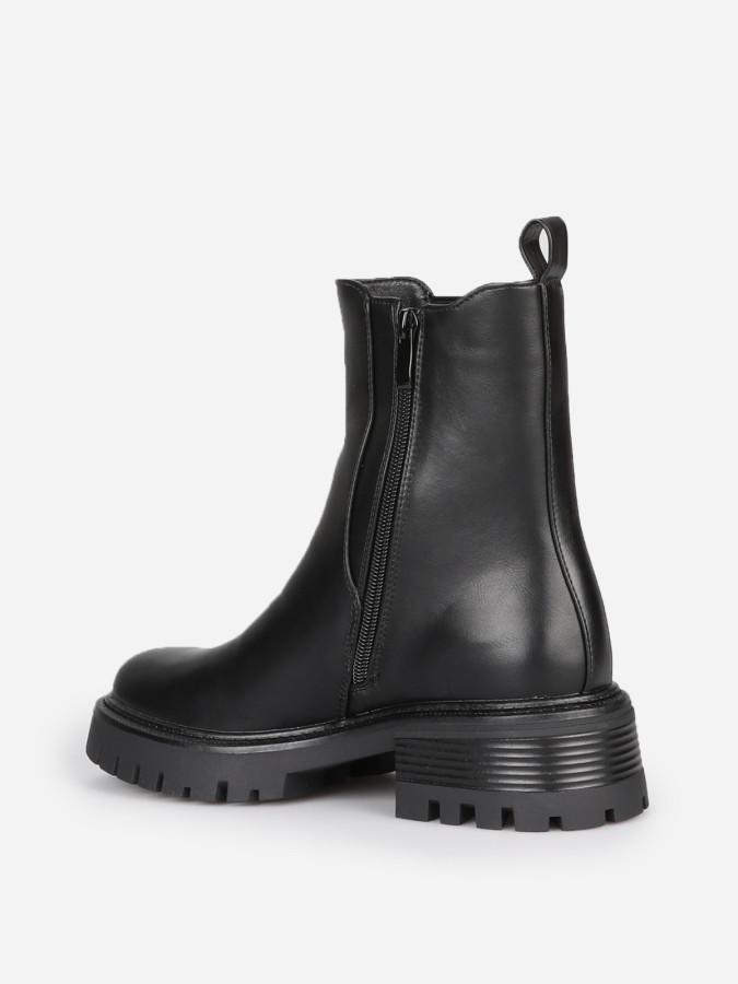 Bottines chelsea à semelle chunky