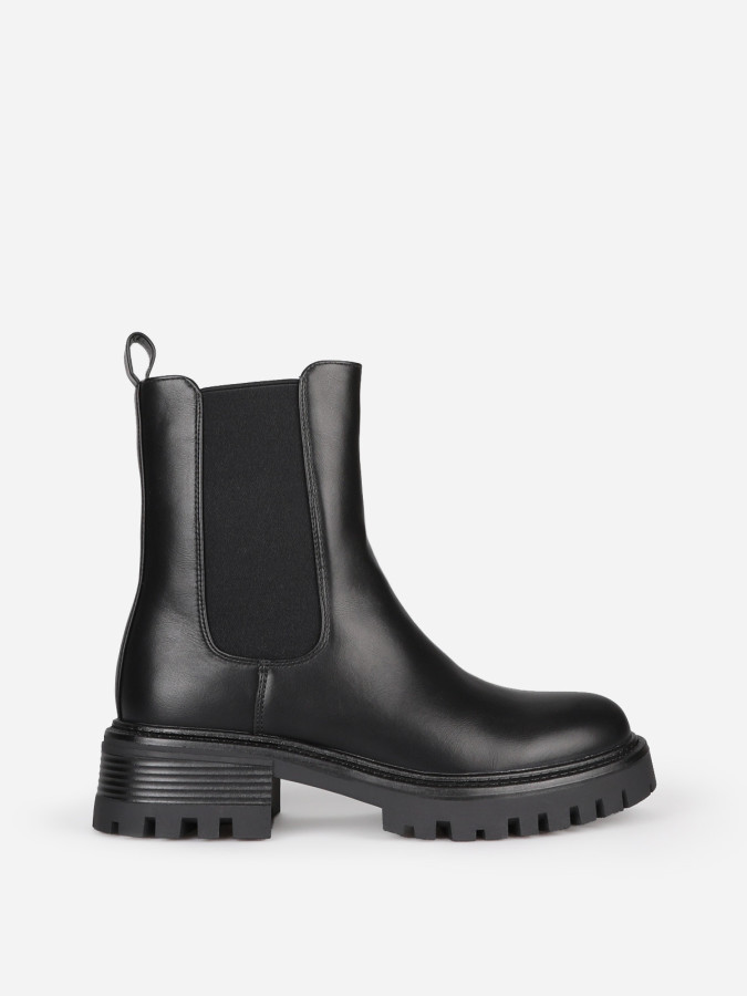 Bottines chelsea à semelle chunky