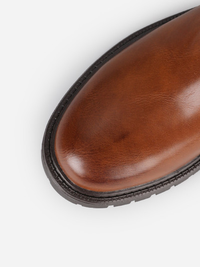 Bottines chelsea à semelle chunky