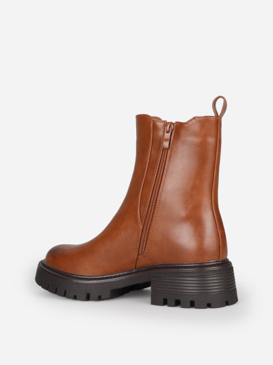 Bottines chelsea à semelle chunky