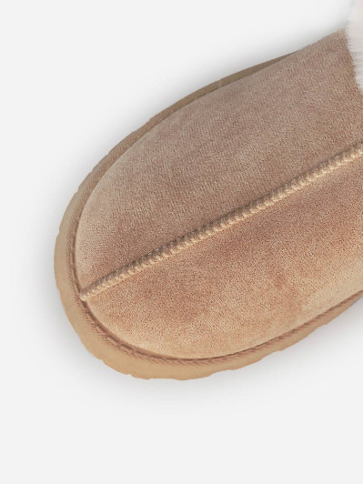 Boots fourrées basses à plateforme