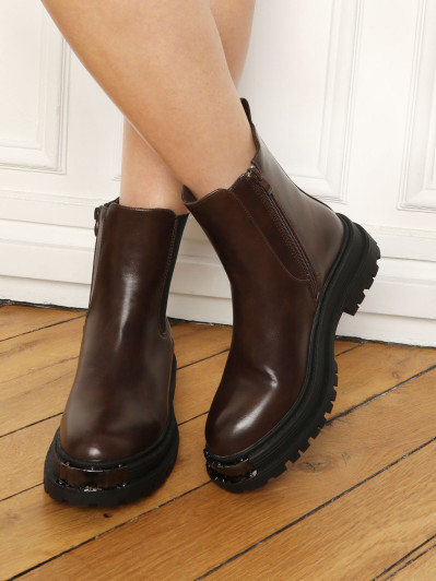 Chelsea à détail métallique