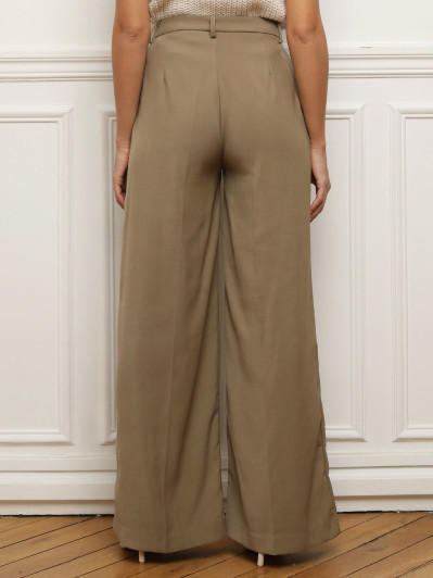 Pantalon de costume droit à pinces