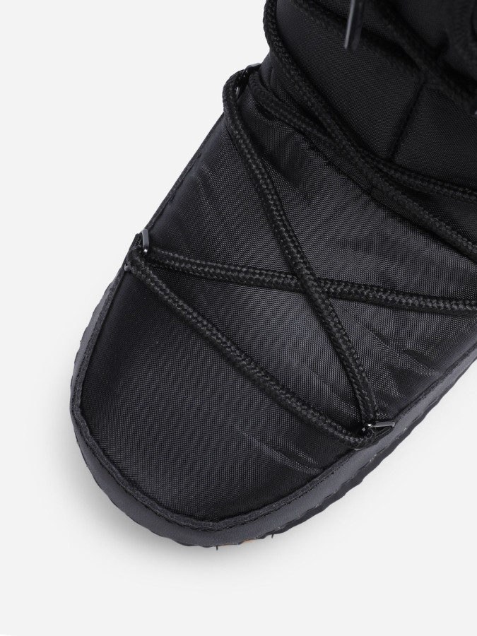 Bottes de neige noire "White Snow"