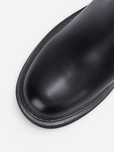 Bottines chaussettes bi-matières