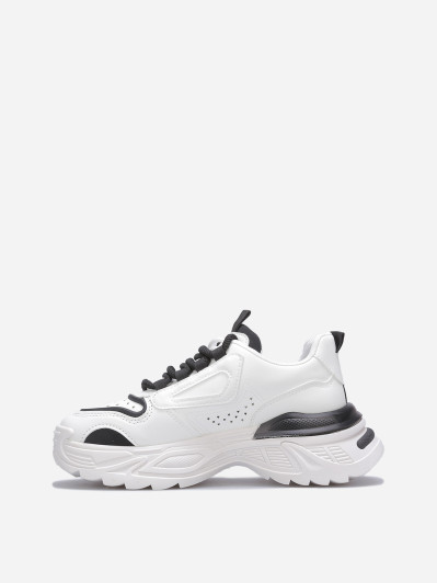 Baskets à large plateforme crantée