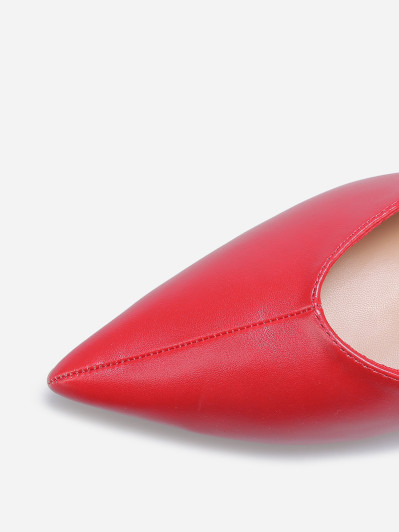 Ballerines slingback à bout pointu