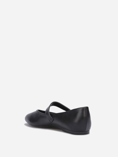 Ballerines en simili style babies noires