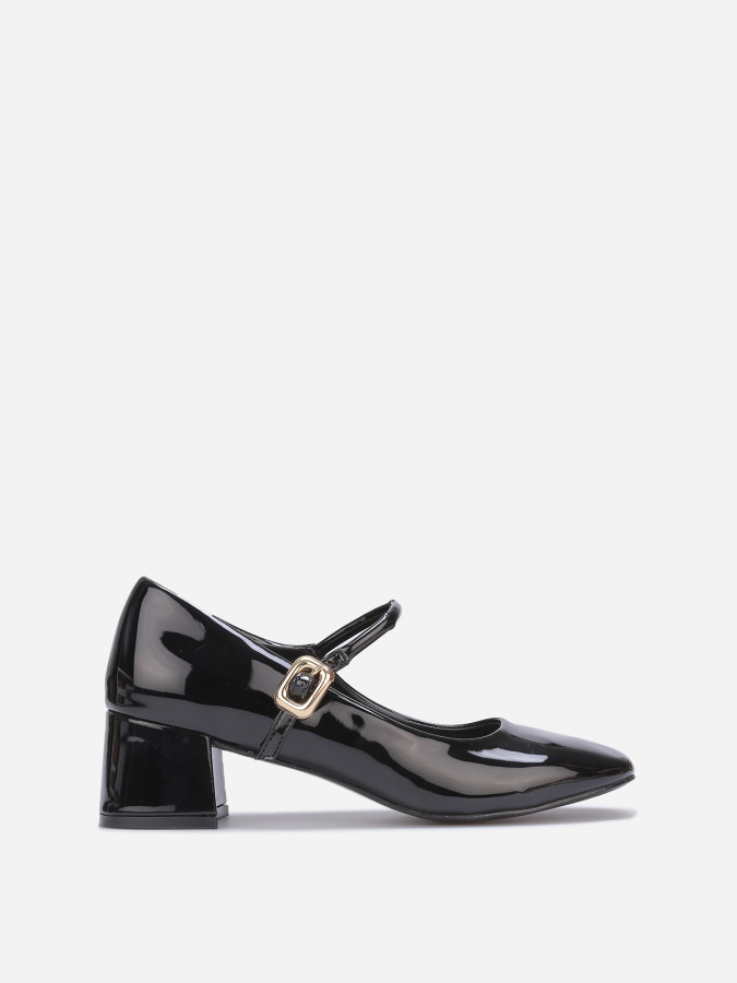 Escarpins babies vernies​ noirs