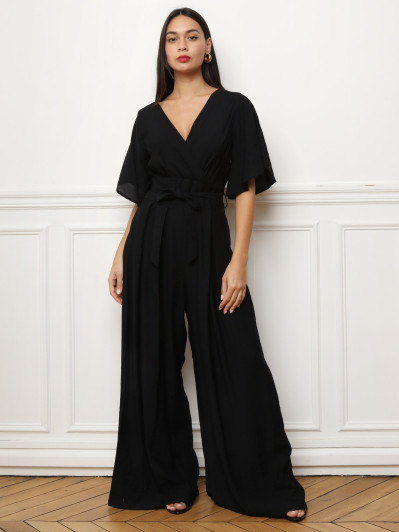 Combinaison cache-cœur à ceinture