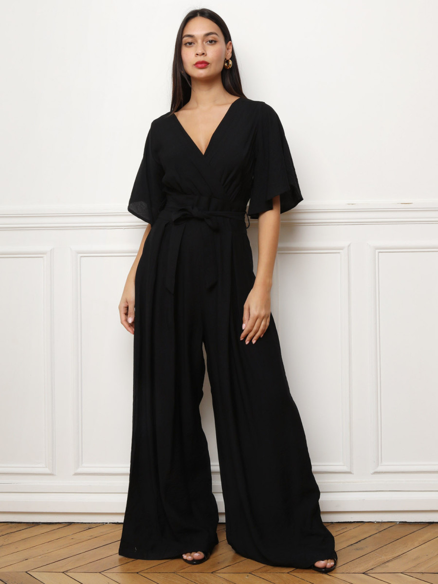 Combinaison cache-cœur à ceinture