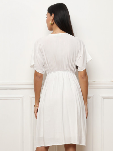 Robe à motifs style bohème