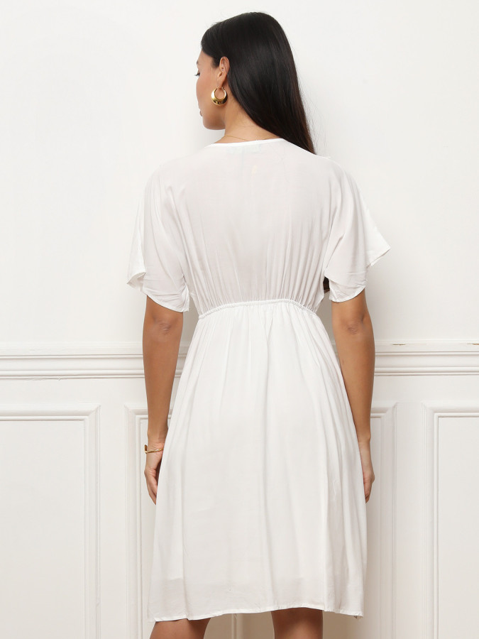 Robe à motifs style bohème