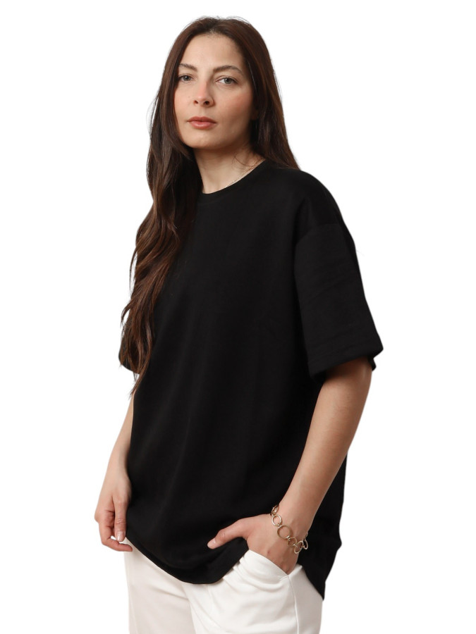 T-shirt basique oversize noir