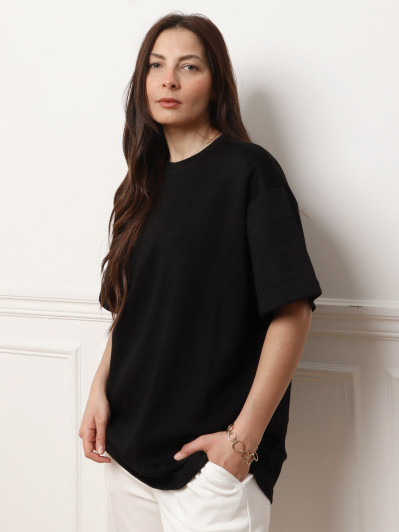 T-shirt basique oversize noir