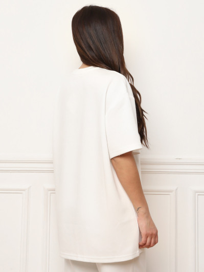 T-shirt basique oversize blanc