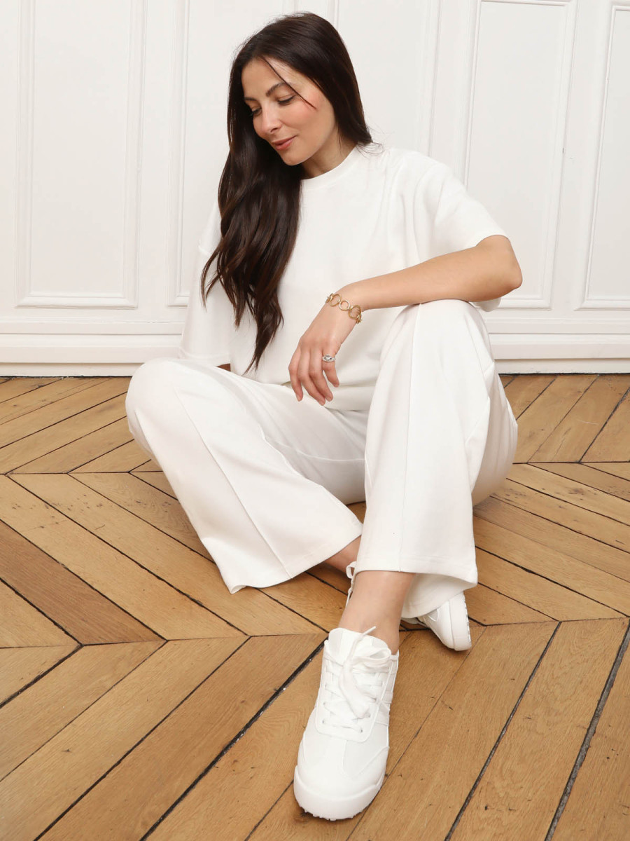 T-shirt basique oversize blanc