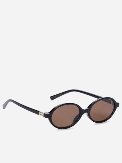 Lunettes Vintage Robert La Roche 555 – Monture Noire/marron Ovale, Acétate Et Métal, Neuf Sans étiquette