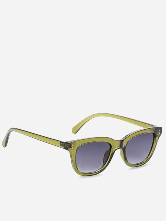 Lunettes de soleil style aviateur vertes
