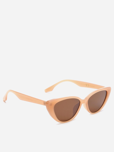 Lunettes de soleil oeil-de-chat nude