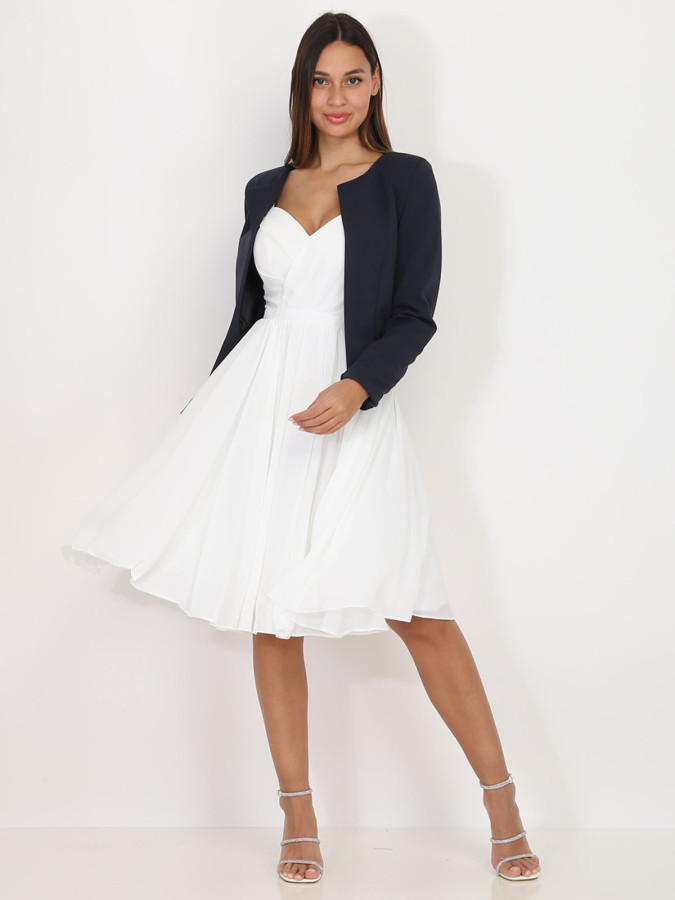 Veste unie, veste pas cher, vetement femme pas cher