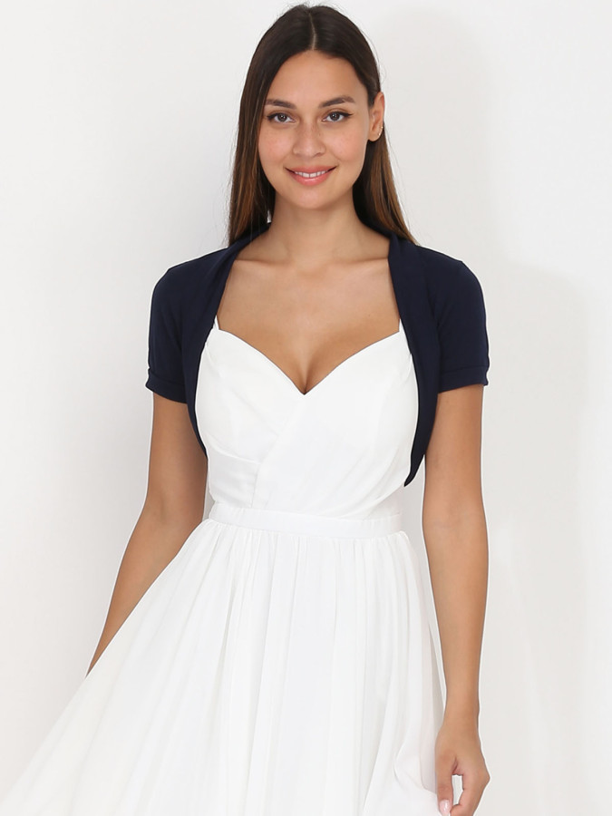 Lot de 4 boléros basiques femme pas cher