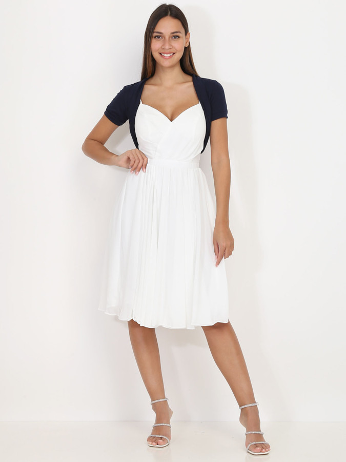 Lot de 4 boléros basiques femme pas cher