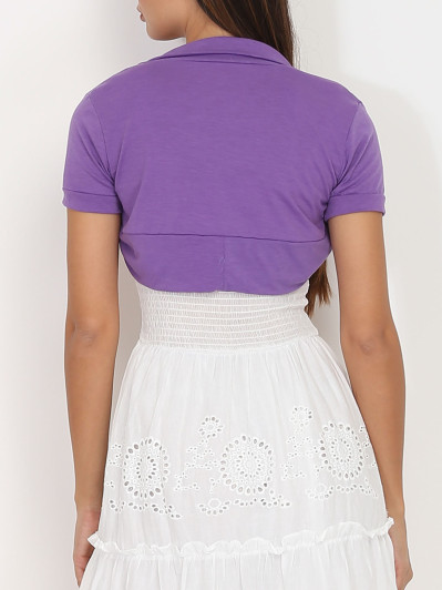 Lot de 4 boléros basiques femme pas cher