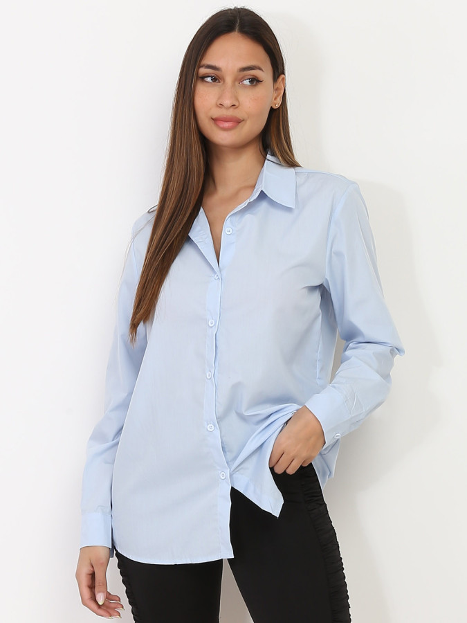 Chemise classique bleu clair
