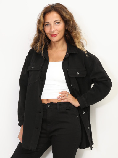 Surchemise en denim