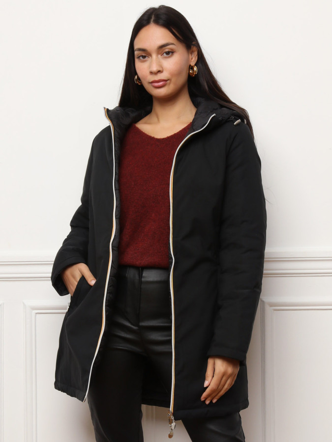 Parka réversible en doudoune