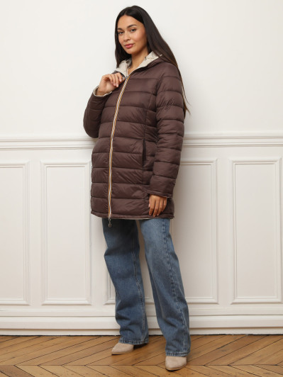 Parka réversible en doudoune