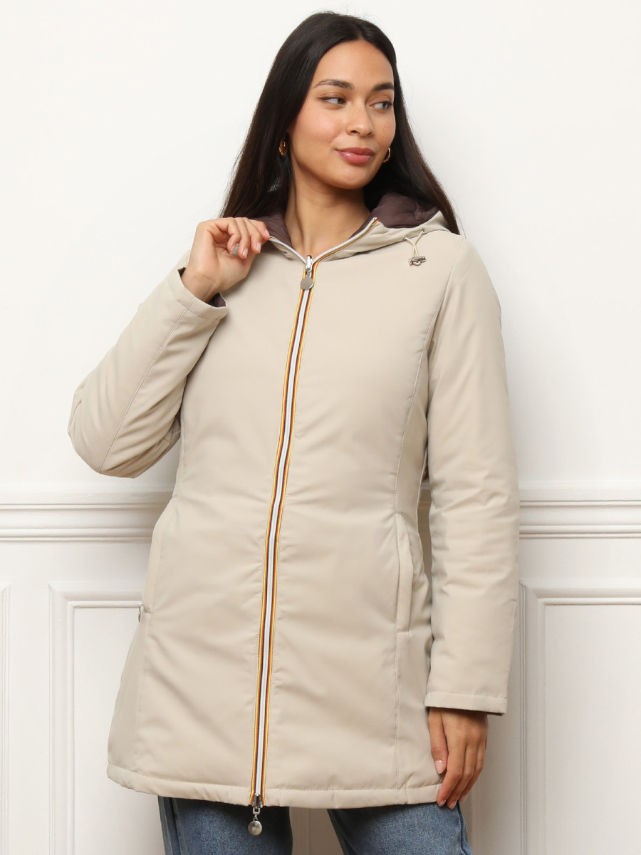 Parka réversible en doudoune