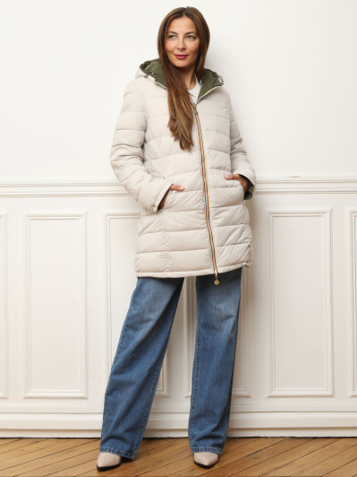 Parka réversible en doudoune