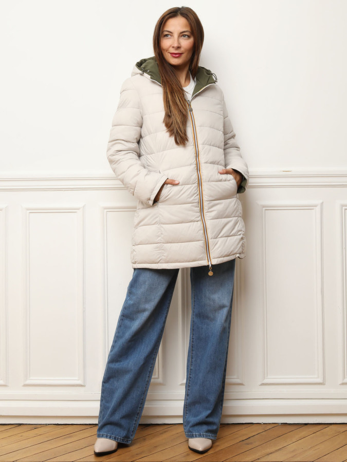 Parka réversible en doudoune