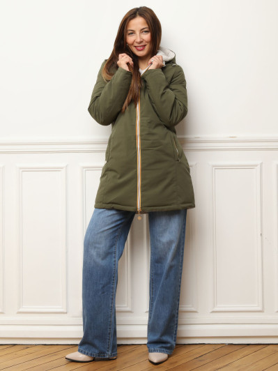 Parka réversible en doudoune