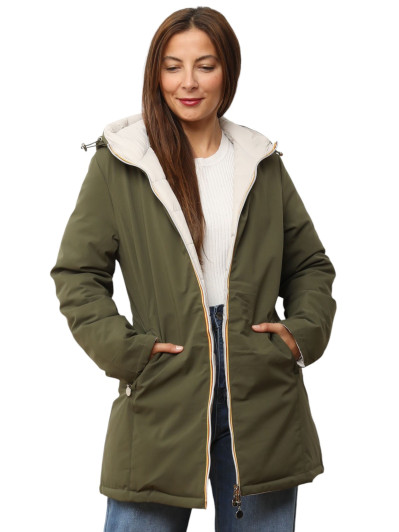 Parka réversible en doudoune