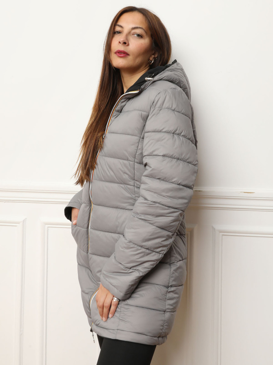 Parka réversible en doudoune