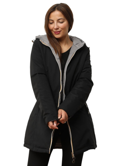 Parka réversible en doudoune