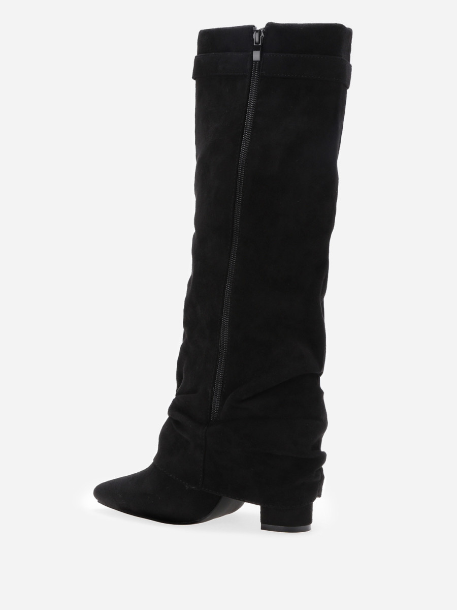 Bottes Hautes en Suédine | Style Élégant | Confort Durable main image 1