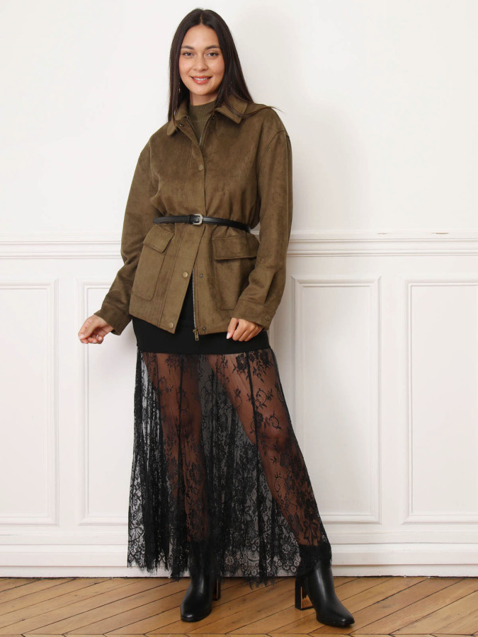 Ceinture fine en cuir