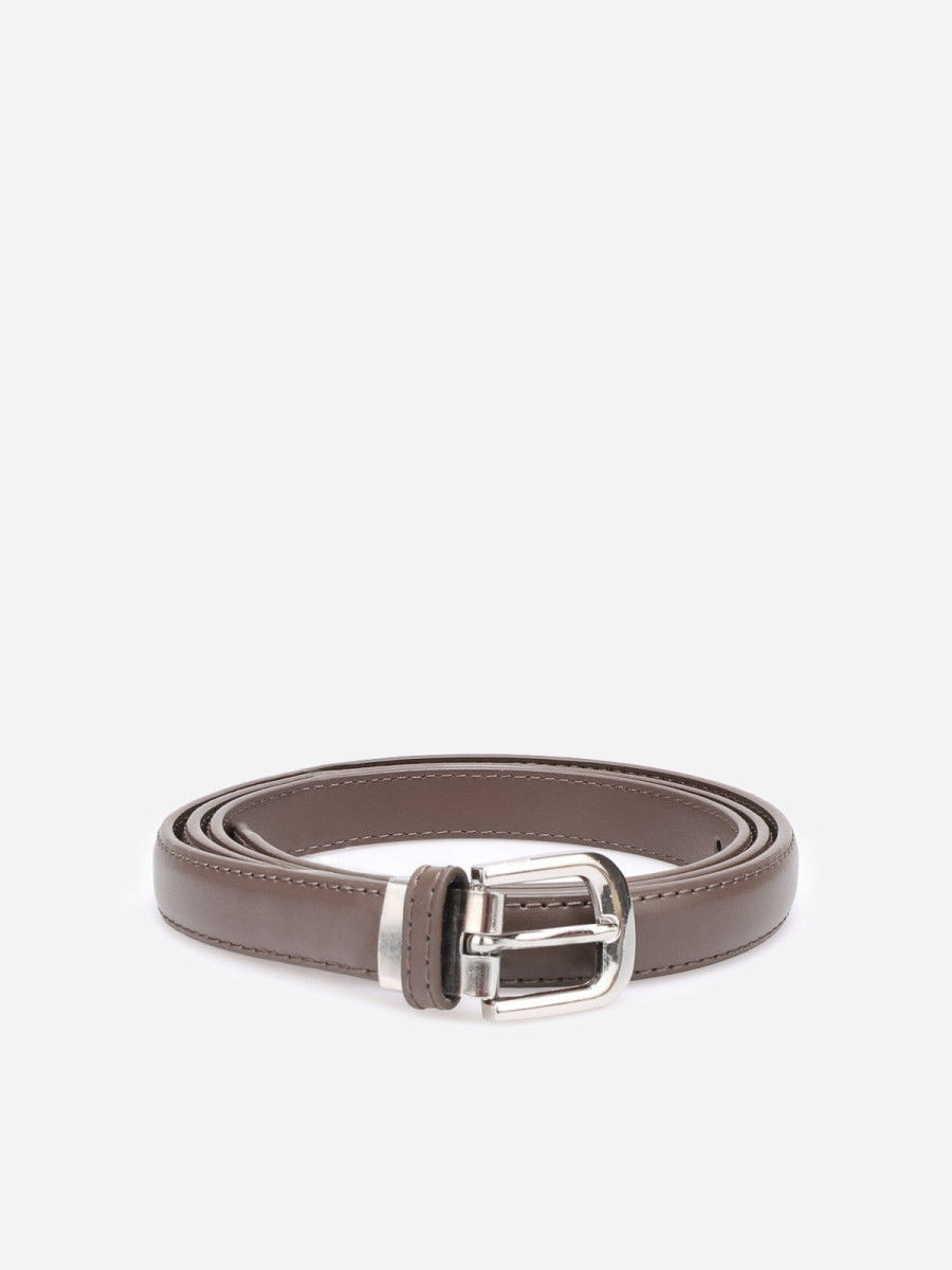 Ceinture fine en cuir