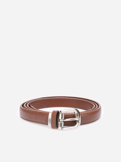 Ceinture vernis fine marron femme pas cher la modeuse